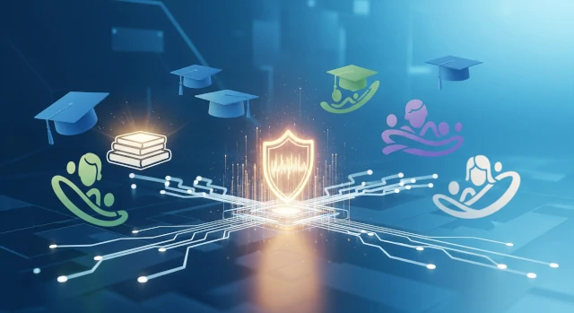 教育分野の認証基盤のイメージ画像