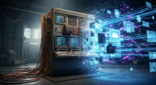 レガシーシステムのモダン化のイメージ画像