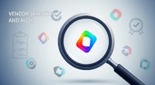 ベンダー選定と監査のイメージ画像